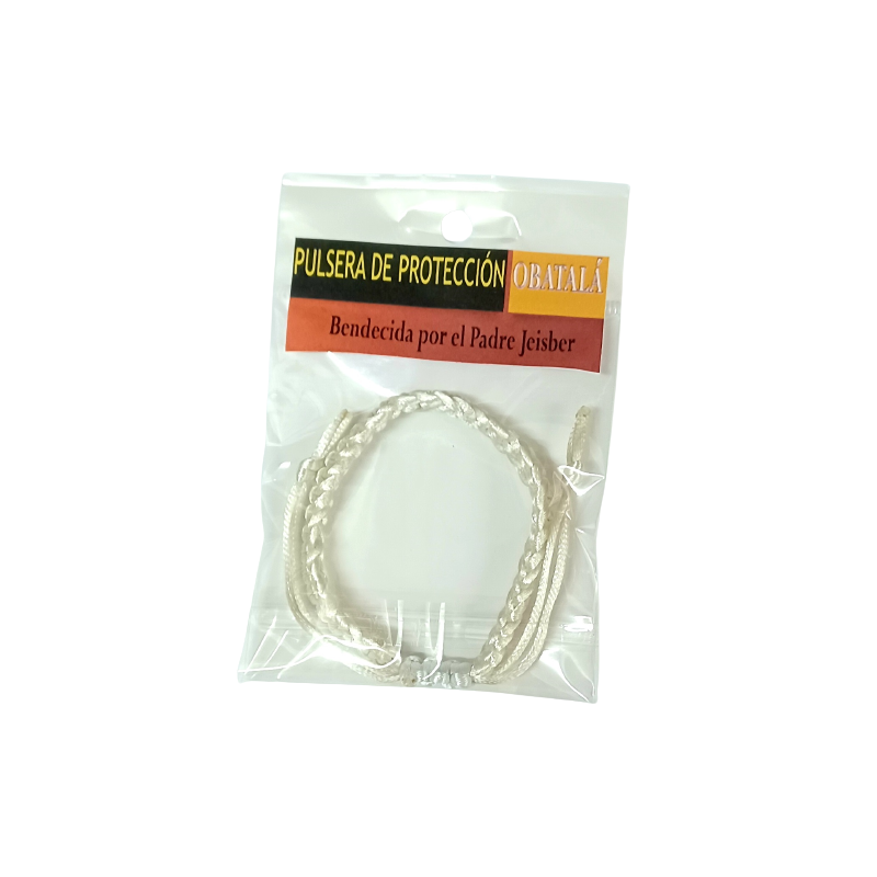 OBATALA-PULSERA DE PROTECCION