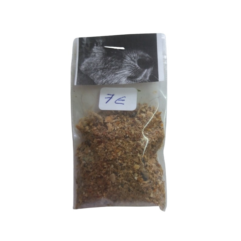 CABEZA DE JUTIA AHUMADA