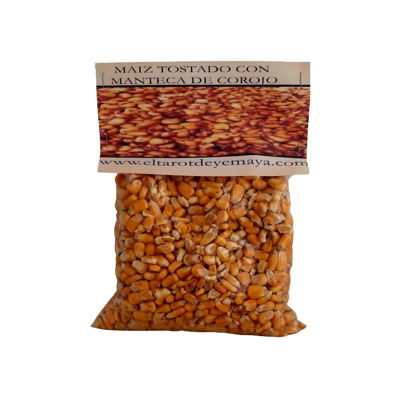 MAIZ TOSTADO CON MANTECA DE COROJO